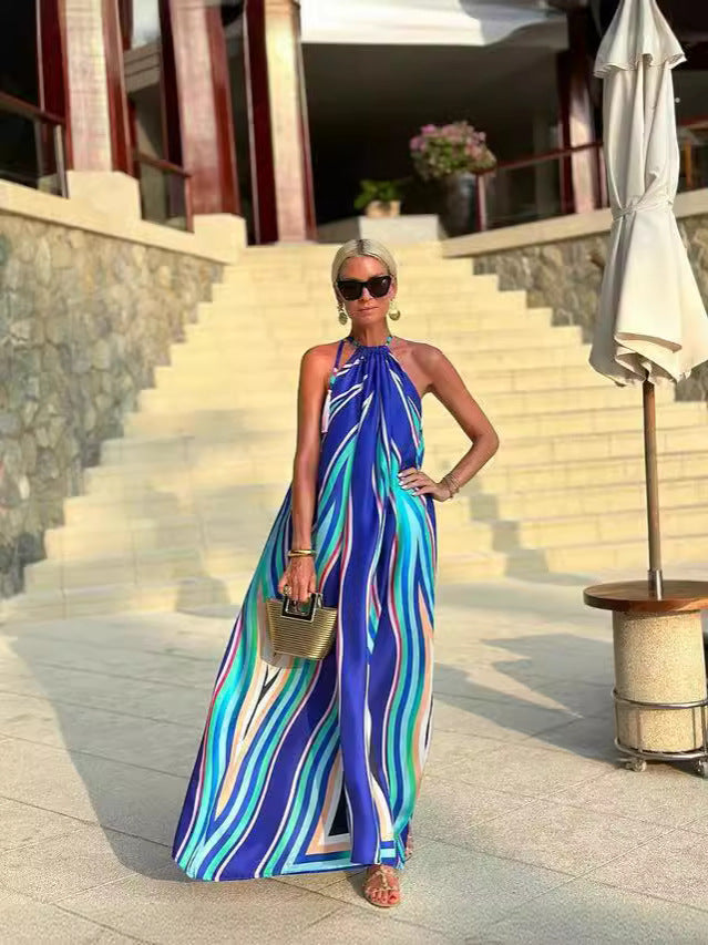 Carrie™ Halter Maxi Dress