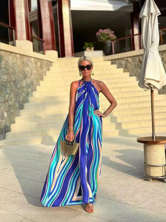 Carrie™ Halter Maxi Dress